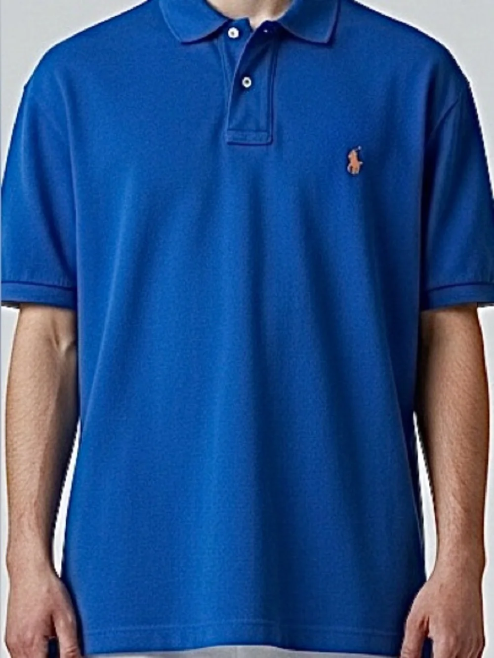 Polo Ralph Lauren Royal Blue Polo with Orange Pony M